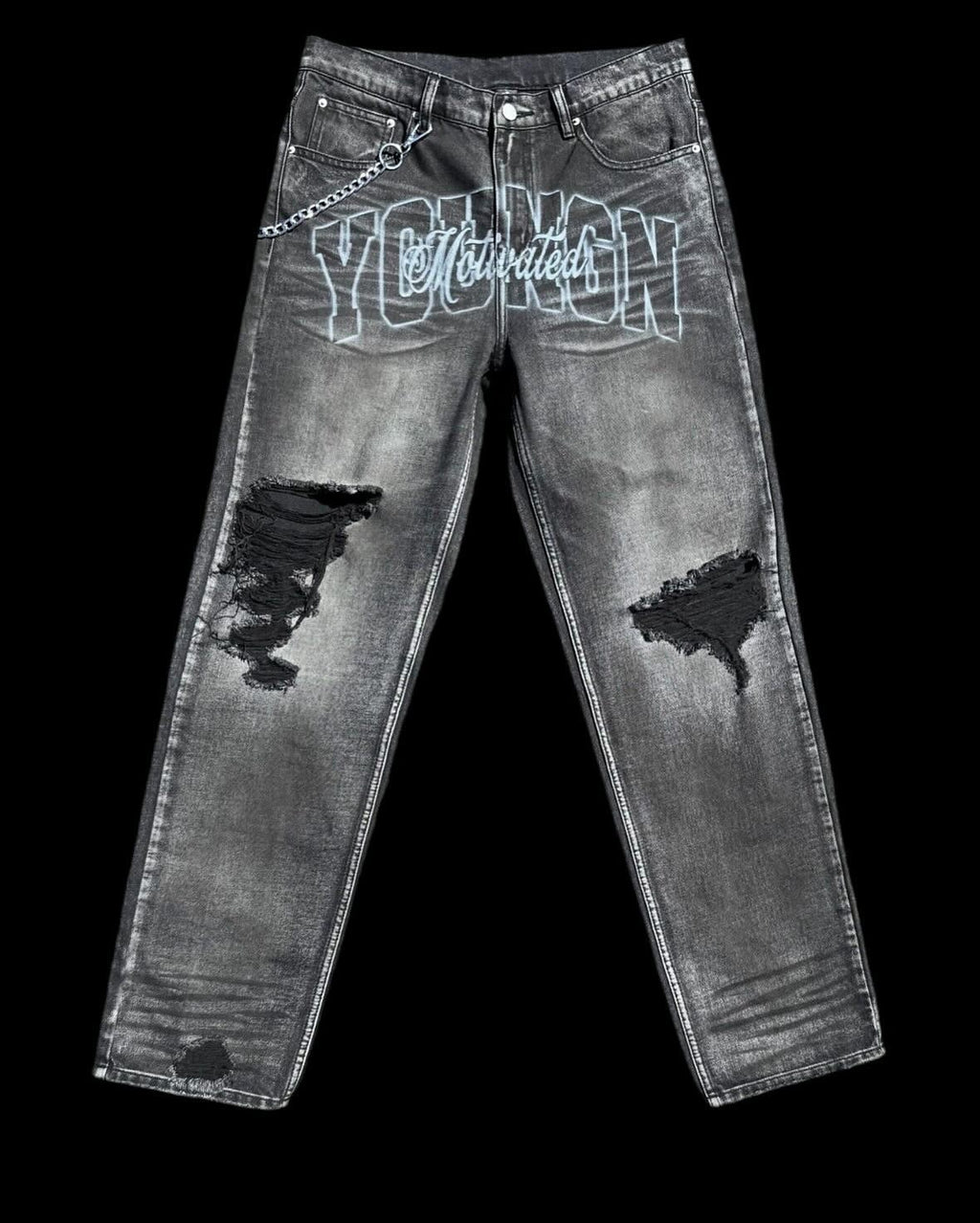 Ash Black YNM Jeans